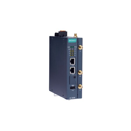 Moxa Arm-Based Wireless-Enabled Din-Rail Indust. Computer, Uc-8220-T-Lx-Ap-S UC-8220-T-LX-AP-S